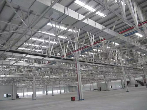 神龍公司02車間空調安裝項